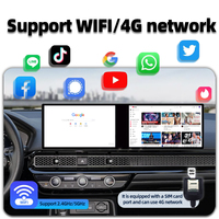 Radio Stéréo Android Universelle Personnalisée en Usine 10.1" 11.5" Double Écran pour Voiture, Prend en Charge 4G Caméra 360 CarPlay GPS Navigation