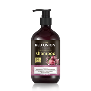Nhãn hiệu riêng anit-rụng tóc tăng cường tăng trưởng tóc đỏ hành tây mọc lại tùy chỉnh OEM ODM tóc dầu gội đầu và điều thiết lập - Product Image 3