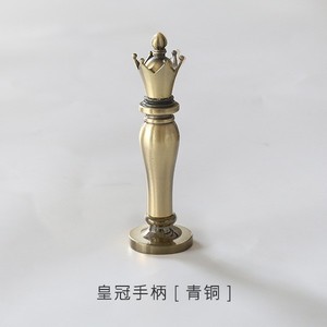 Suidis - Sello de Cera con Mango de Corona de Bronce, Material de Cobre, Estilo Clásico, Suministros para Manualidades - Product Image 1