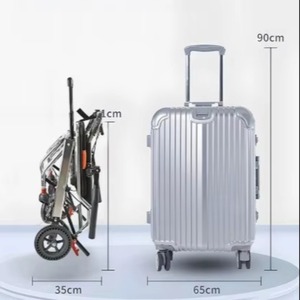 Toilet Chair / Shower Chair / Bath Chair With Wheels Travel Potty Chair Toilet Foldable - Product Image 1