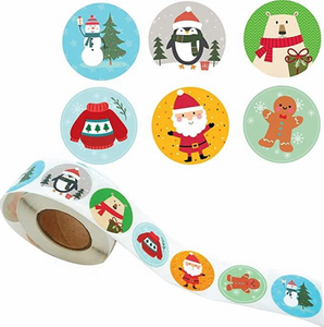 Autocollants personnalisés imperméables pour enfants, en PVC vinyle, motifs animaux mignons, fournitures scolaires, récompense pour enfant, cadeau, bougie - Product Image 4