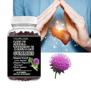 Complément Alimentaire Naturel à Base <span class=keywords><strong>de</strong></span> Plantes pour la Détoxification, la Réparation et le Soutien du Foie : Chardon-Marie et Racine <span class=keywords><strong>de</strong></span> Pissenlit sous Forme <span class=keywords><strong>de</strong></span> Bonbons Gélifiés - Product Image 2