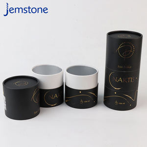 Cilindro de cartón kraft premium para empaque de velas, arena, cera, bloques de cera, regalos y almacenamiento de velas - Product Image 3