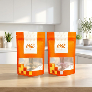 Bolsa Doypack de Plástico Impresa Personalizada al por Mayor, con Cierre Reutilizable, Tipo Stand-Up, de Grado Alimenticio, Bolsa de Mylar para Snacks, Directo de Fábrica - Product Image 3