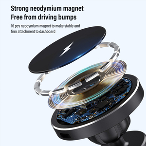 Cargadores inalámbricos de coche magnéticos fuertes de 15W para <span class=keywords><strong>iPhone</strong></span> 14 <span class=keywords><strong>13</strong></span> 12 <span class=keywords><strong>Pro</strong></span> <span class=keywords><strong>Max</strong></span> Air Vent Car Phone Holder <span class=keywords><strong>cargador</strong></span> estación de carga rápida - Product Image 4
