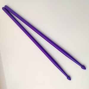 Baquetas de nailon 5A, baquetas de bajo de plástico coloridas con asas antideslizantes, herramienta de percusión - Product Image 5