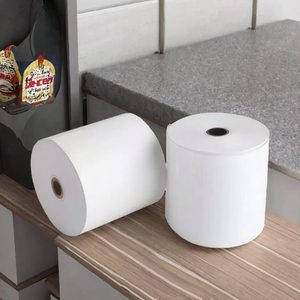 Papier thermique blanc recyclable Huiyinda sans BPA, trois couches, 1/8" x 230' (57*40mm), pour caisses enregistreuses et terminaux de point de vente - Product Image 3