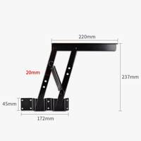 YOYOW Multi Fonctionnel Ascenseur Table Basse Charnière Pliant Mécanisme Ressort Debout Support De Support En Métal Matériel