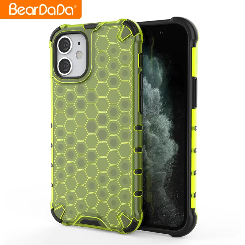 Consumer Electronics Honeycomb Tecno Camon For Iphone 12 Pro Case Shockpoor Colorful Tpu Cover Phone Accessories