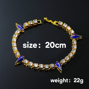 2026 Hot Selling Cool Popular Simple Design Double Color Geometric Chain <b>Bracelet</b> Hiphop Men's <b>Bracelet</b> Trendy Jewelry Wholesale - Product Image 5