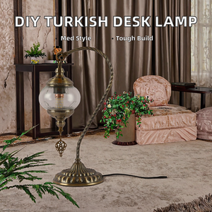 Marrakesch DIY türkische Mosaik Lampe Kit Aufwärm feld für Eltern-Kind-Paare Handgemachte Eisen Body Studio Group zu bauen - Product Image 6