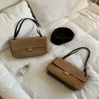 Sac à bandoulière matelassé en cuir de vachette mat à motif losanges, grande capacité, tendance, polyvalent, OEM ODM personnalisé, minimaliste