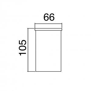 Set di ferramenta da bagno in vetro Treemme 5mm - Product Image 2