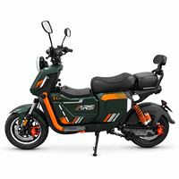 Vélo électrique AIMIKO U2 Pro Style 72V 60Ah LiFePO4 1000W à 3 vitesses avec affichage numérique électronique pour le marché russe