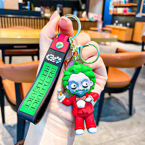 Diseño Popular <span class=keywords><strong>Beetlejuice</strong></span> Bag Charms llavero accesorios goma Kevchain personalizado para Decoración - Product Image 5