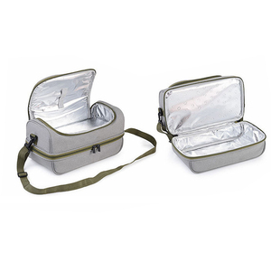 Sac isotherme de pique-nique portable, logo personnalisé, sac isotherme pour déjeuner, sacoche thermique, sac de rangement alimentaire pour l'école - Product Image 6