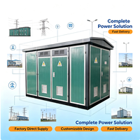 Poste de distribution 10 kV 250 kVA 630 kVA 1600 kVA 2500 kVA – Station de transformateurs immergés dans l'huile personnalisée pour réseau électrique