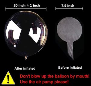 Ballons LED Bobo transparents, ballons lumineux LED, ballons transparents lumineux avec guirlandes lumineuses pour fête, anniversaire, mariage - Product Image 3