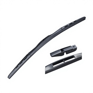 Plumas Limpiaparabrisas Híbridas Universales de 3 Secciones, Adaptador Múltiple, Compatibilidad con el 99% de los Vehículos, Gancho en U, Fácil Instalación, Limpiaparabrisas, Gran Venta en <span class=keywords><strong>Amazon</strong></span> - Product Image 2