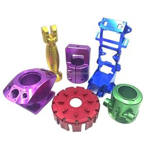 6061 Aluminum 5 Axi Machining Metal Parts Black Anodizing Featuring Steel OEM Precision Aviation 5 Axis CNC Machining Service - Product Image 1