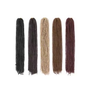 100g Trenzas Afro Jumbo Micro Zizi de Plástico Sintético para el Cabello Rubio Box Braid - Product Image 3