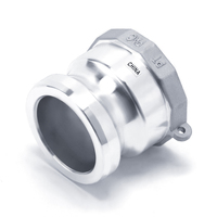 Raccord de tuyau d'accouplement IBC connecteur rapide raccord de bouche d'incendie en aluminium Standard Type A raccord camlock adaptateur rapide IBC