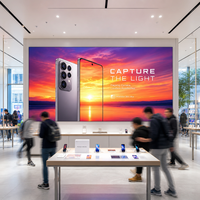 Affichage LED numérique intérieur P1.87, écran vidéo pour centre commercial, magasin de détail, publicité, panneau fin de 39,75 mm