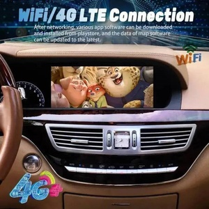 Reproductor Multimedia para Automóvil con Pantalla LCD Android Integrada 3 en 1, Radio y GPS para Mercedes Benz Clase S W221 CL W216 2006-2013 - Product Image 3