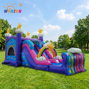 Parque de diversión inflable para niños al aire libre, gorila de unicornio inflable, trampolín inflable - Product Image 1