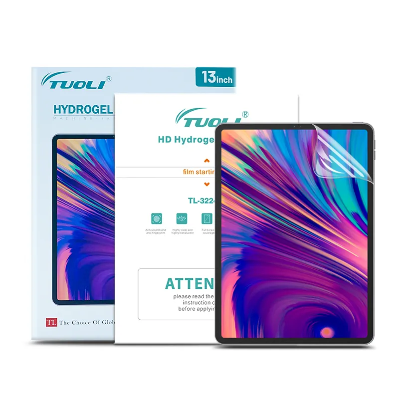 TuoLi-Película protectora de pantalla para tableta, TL-3224 HD de gran tamaño, alta definición, antiarañazos, hidrogel, TPU