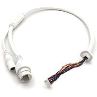 Cable IPC de 10 pines Flexible con aislamiento de PVC de alta calidad, diseño Simple, arnés de cableado de 350mm para cámara de seguridad CCTV