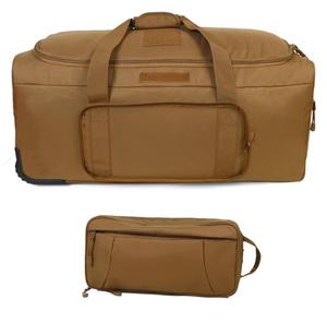 Nhà máy tùy chỉnh chiến thuật túi vải thô công suất lớn ngoài trời đào tạo Bánh xe lăn triển khai túi không thấm nước bánh xe Vali - Product Image 5