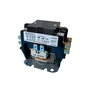 2-cực 40 AMP 24Vac cuộn dây AC từ điện Contactor vật liệu đồng xác định mục đích điều hòa không khí Contactor - Product Image 2