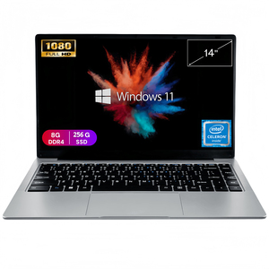 แล็ปท็อปธุรกิจใหม่ราคาถูกขายส่ง OEM ขนาด 14 นิ้ว N4500 แรม 8GB SSD 128GB คีย์บอร์ดภาษาอังกฤษ รุ่น 11 Pro โน้ตบุ๊คพกพา N4500 Pr - Product Image 1