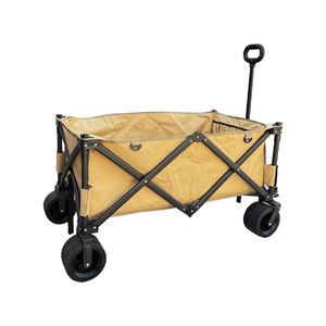 Vente chaude en plein air jardin parc utilitaire enfants Wagon <span class=keywords><strong>Portable</strong></span> 4 roues plage chariot chariot pliable Camping poussette pliant Wagon - Product Image 3