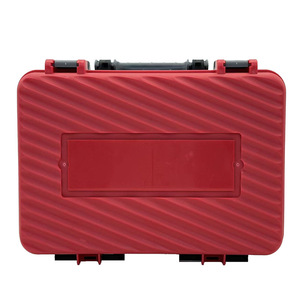 Yzhire Tool Case Box Textured Surface Buckle Closure Rechargeable Lithium Battery Storage Electric Drill Wrench Angle Grinder - Product Image 2
