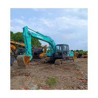 Prix bon marché pelleteuses d'occasion japon kobelco140 pelleteuses excavatrices d'occasion kobelco sk140