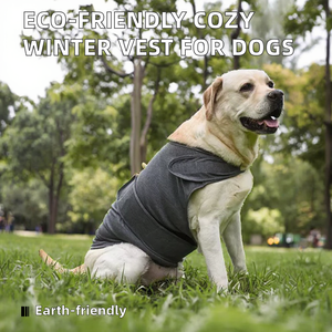 Gilet thermique d'hiver classique XL en fibre acrylique <span class=keywords><strong>pour</strong></span> chiens – Écologique, confortable, respirant, anti-anxiété - Product Image 3