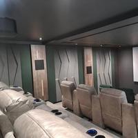 Système complet de diffuseur acoustique pour cinéma privé : Kit de diffusion d'ondes de qualité professionnelle (certifié CE)