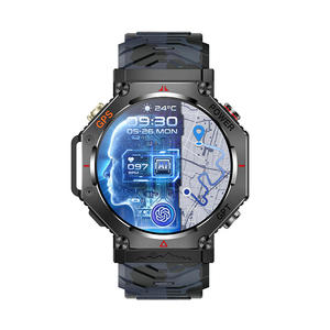 Montre connectée GPS d'extérieur HKSF MG91, étanche IP68, altimètre, boussole, baromètre, fréquence cardiaque, Chat GPT, batterie 550 mAh - Product Image 4