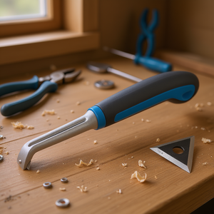 Raspador Fervi con Cuchilla de Carburo Duro de Tres Filos de 25 mm para Cortar Metal, Madera y Plástico - Product Image 3