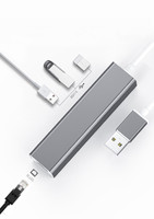 Ustom-ternet de igabit, 4 I1 U2.0 2,0 a 45 ig, dapter con 3 Uubs