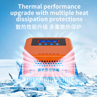 Contrôleur de charge solaire MPPT 12V-60V 60A/80A/100A avec écran LCD, efficacité de 99,9 % pour batteries lithium/plomb-acide, camping-cars, yachts