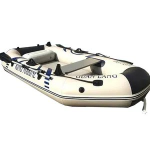 2021 Hoge Kwaliteit Solarmarine 3 Persoon Houten Vloer Vissen Opblaasbare Rij Boot Met Motor