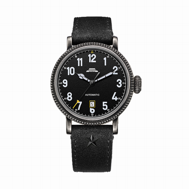 Beijing D301 Reissue Luminous Luxury Military Watch 41mm 20mm Leather Stainless Steel Mechanical Fashion Men's Watch