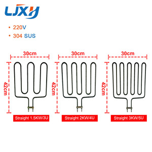 Ljxh điện yếu tố làm nóng cho phòng tắm hơi bếp màu xanh lá cây 304 thép không gỉ nóng ống Ống 220V 1.5kw/2kw/3kw nóng yếu tố - Product Image 2