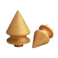 Foret diamanté à chanfrein M14 38 mm, longueur 65 mm, pour le perçage de carreaux, céramique, marbre et maçonnerie