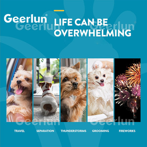 Fabbrica all'ingrosso integratore per cani aiuta a ridurre lo Stress fiori di camomilla aiuto calmante melatonina Chewable compresse - Product Image 4