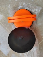 Mangkuk isap penghilang penyok Mobil kuat, pelat isap penghilang penyok mobil ukuran 118mm, pelat penghisap 1 cakar