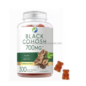 Ausreson OEM Extrait de racine d'actée à grappes noires bio Ménopause Complément alimentaire Gommes à mâcher pour femmes - Product Image 2